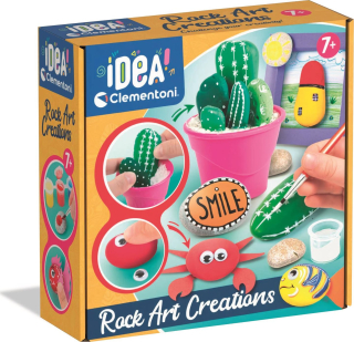 CLEMENTONI IDEA Kreativní sada Zdobení kamenů