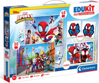 CLEMENTONI Soubor her Spidey a jeho úžasní přátelé 4v1