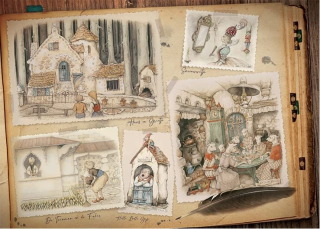 JUMBO Puzzle Kniha pohádek Efteling 1000 dílků