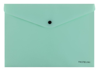 Psaníčko s drukem A4 PASTELINI zelená