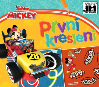 JIRI MODELS Moje první kreslení Mickey a závodníci