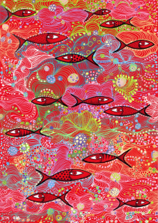 ENJOY Puzzle Sytě červená 1500 dílků