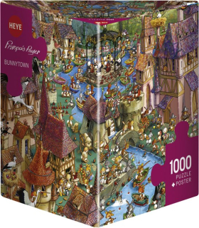 HEYE Puzzle Králíčkov 1000 dílků