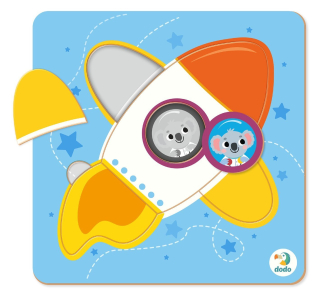 DODO Puzzle Raketa 5 dílků