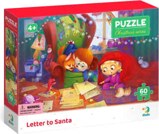 DODO Puzzle Dopis Ježíškovi 60 dílků