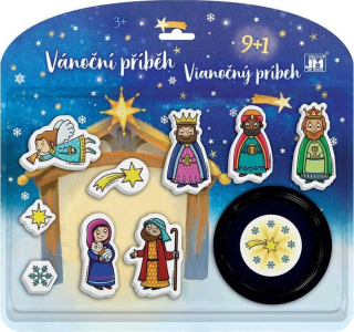 JIRI MODELS Razítka Vánoční příběh 9+1
