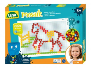 LENA Barevná kloboučková mozaika 200ks