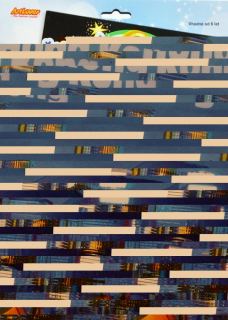 REAS-PACK Školní sešit 440 s 3D motivem HONG KONG