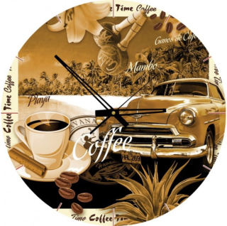 ART PUZZLE Puzzle hodiny Šálek kávy 570 dílků