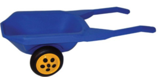 DOHÁNY Kolečko na písek modré