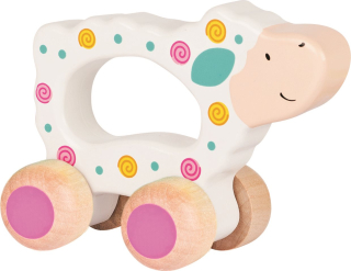 GOKI Dřevěná jezdící Ovečka
