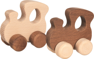 GOKI Dřevěná mašinka 1 ks (mix)