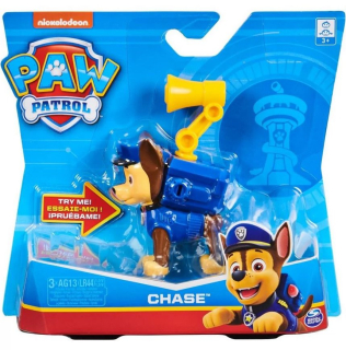 SPIN MASTER Tlapková patrola: Figurka s akčním batohem - Chase