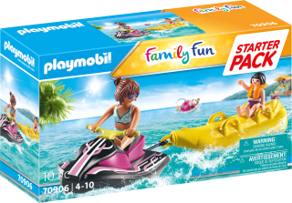 PLAYMOBIL® Family Fun 70906 Starter Pack Vodní skútr s banánovým člunem