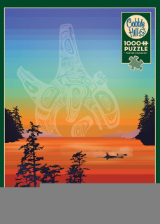 COBBLE HILL Puzzle Barvy sališského pobřeží 1000 dílků