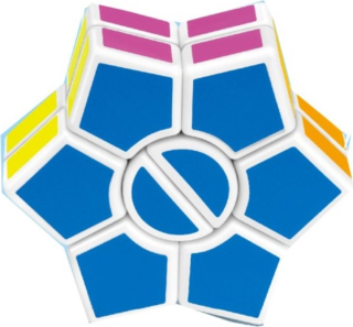 DIAN SHENG Hlavolam Kostka 2-vrstvá hvězda - Square-1 Star Cube