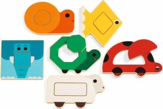 DJECO Vkládací medvídek