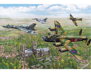 GIBSONS Puzzle Výměna stráží XL 500 dílků