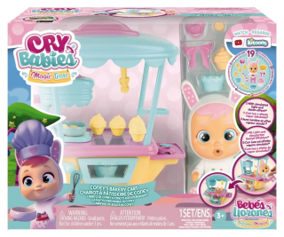 TM TOYS Cry Babies Magic Tears: Coney pekařský vozík