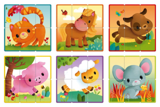 JANOD Karetní hra Párty puzzle