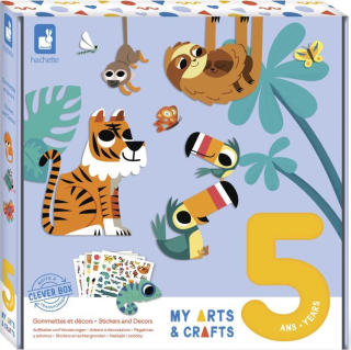 JANOD My arts&crafts: Nalepování zvířátek