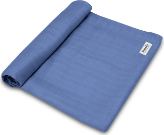 LIONELO Zavinovací deka Blue Denim