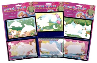 ARTLOVER Kouzelné malování 2 obrázky (mix)