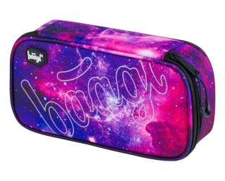 BAAGL Školní penál etue Skate Galaxy